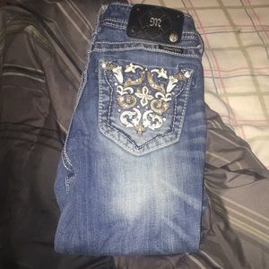 Cropped Miss Me jeans